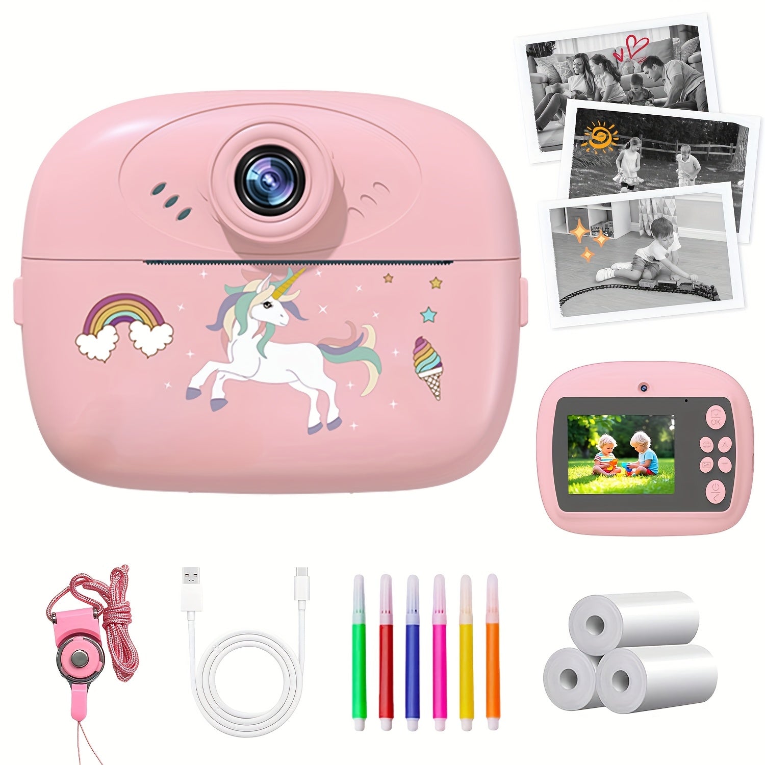 Instant Print Camera