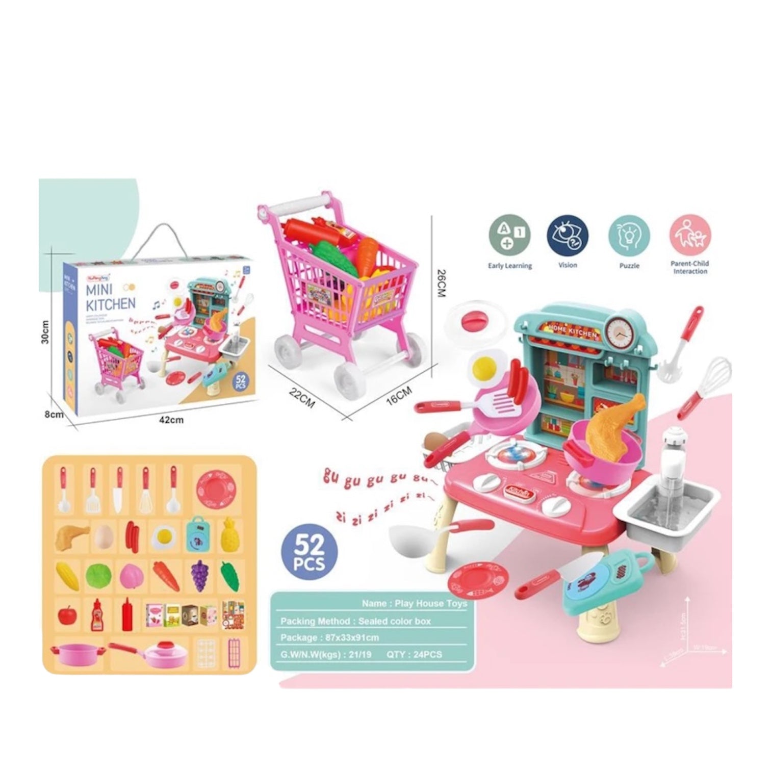 Mini Kitchen Set