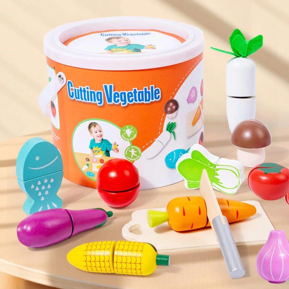 Wooden Cutting fruits