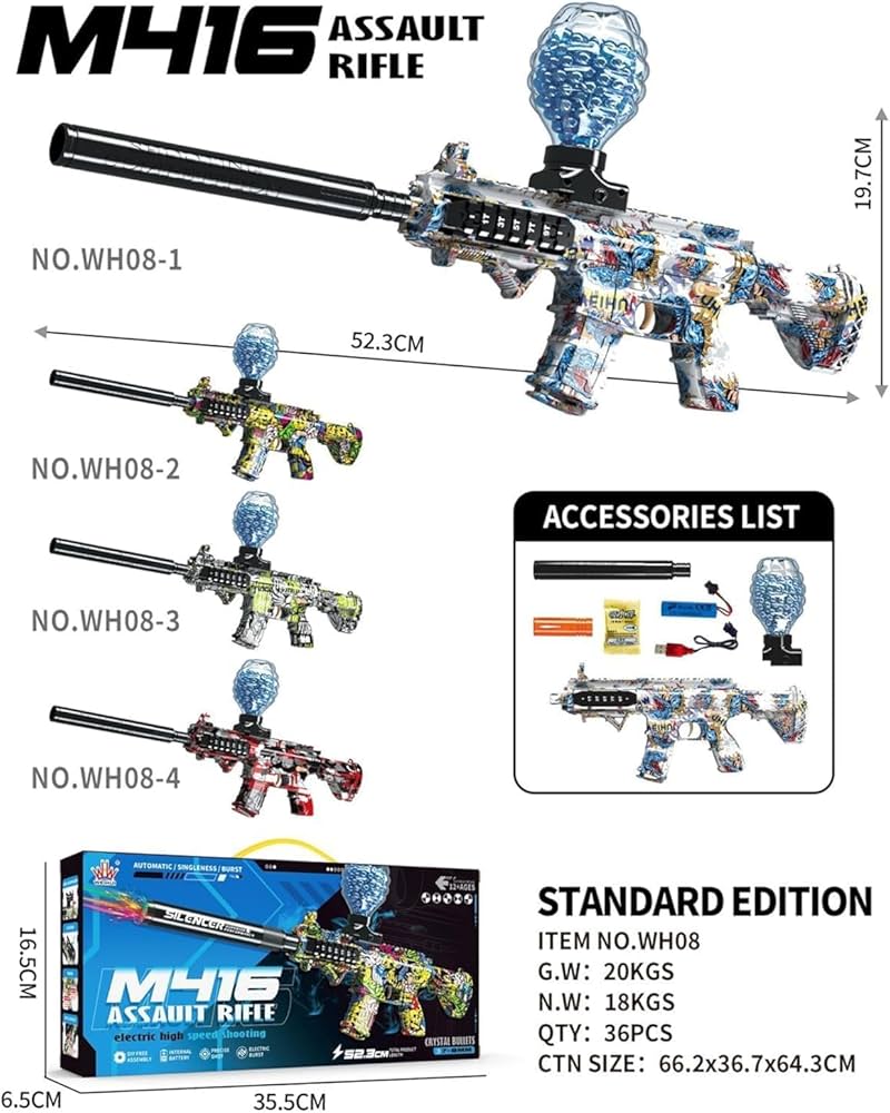 M416 Crystal Bullet Weapon