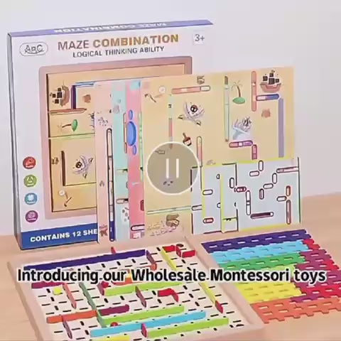 magnetic maze board